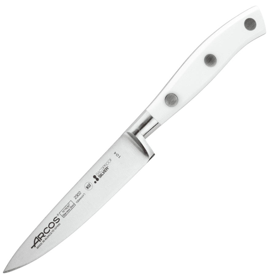 Нож для овощей 10см ARCOS Riviera Blanca из молибден-ванадиевой стали NITRUM, Испания